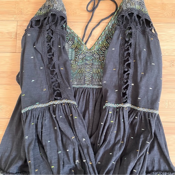 Free People Much Love Mini Dress Tunic Top - Picture 13 of 16